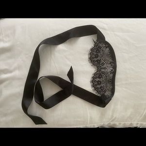 Lace eye mask